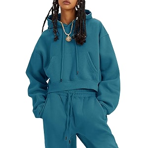 Flygo Womens Fleece 2 Piece Outfits Fall