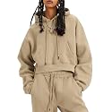 Flygo Womens Fleece 2 Piece Outfits Fall