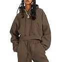 Flygo Womens Fleece 2 Piece Outfits Fall