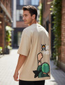 FLYIND VOGUE OUTFIT Graphic Print Men Round