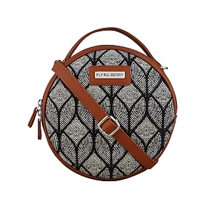 flying berry womens vegan leather sling bag