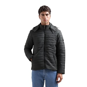 Flying Machine Corp Slay Puffer Hooded Jacket