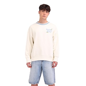 Flying Machine Mens Oversized Fit Sweatshirt Printed