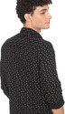 FLYING MACHINE Men Printed Casual Black Shirt