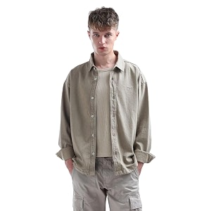 Flying Machine Mens Oversized Fit Shirt