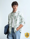 FLYING MACHINE Men Slim Fit Printed Spread