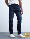 FLYING MACHINE Men Slim Mid Rise Blue