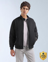 FLYING MACHINE Men Solid Bomber Jacket