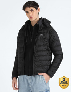 FLYING MACHINE Men Solid Puffer Jacket