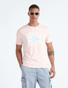 FLYING MACHINE Printed Typography Men Round Neck