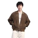 Flying Machine Relaxed Fit Suede Bomber Jacket