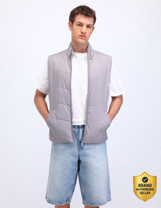 FLYING MACHINE Sleeveless Solid Men Jacket
