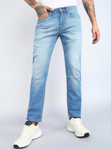 FLYING MACHINE Straight Fit Men Blue Jeans