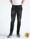 FLYING MACHINE Tapered Fit Men Black Jeans