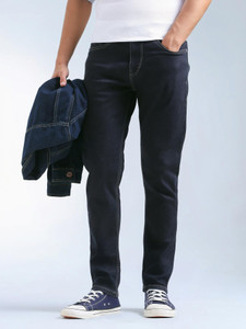 FLYING MACHINE Tapered Fit Men Blue Jeans