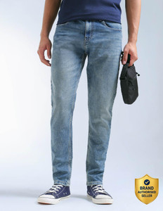FLYING MACHINE Tapered Fit Men Blue Jeans