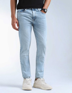 FLYING MACHINE Tapered Fit Men Blue Jeans
