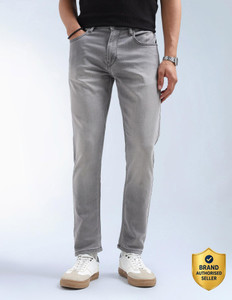 FLYING MACHINE Tapered Fit Men Grey Jeans