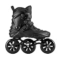 FlyingEagle X7T & X7 Reaver Pro T110 Inline Skates for Men & Women, 3 Wheel 110mm Hard Boot Freestyle Urban Inline Skates Adult with Aluminum Frame, Outdoor Freeskates for Stability and Control