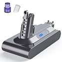 FLYLINKTECH 6000mAh Battery for Dyson V10, Replacement Dyson V10 SV12 Battery Compatible with V10 Absolute, V10 Animal, V10 Total Clean, V10 Cyclone Series, 206340, 969352-02 Vacuum Cleaner