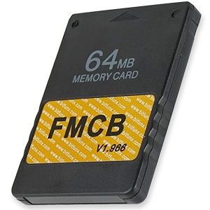 fmcb free mcboot ps2 memory card v1966 64 mb plug amp play - black - 1 pk