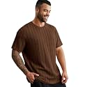 FN3 Waffle Stripe Regular Fit Tshirt for