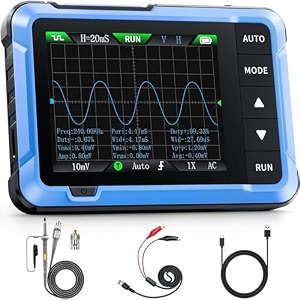 fnirsi dso-510 handheld oscilloscopedds signal generator 2 in 1 digital portable automotive oscilloscope 28 inch tft 10mhz bandwidth 48mss sampling rate trigger function autosingle by skyking