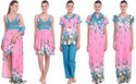 FNKSTYLE Pack of 5 Women Nighty Set (Pink)