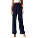 FNOCKS Wide Leg Pants Woman Pants High