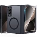 FNTCASE for Samsung Galaxy Z-Fold-8 Case Full Hinge Protection Matte Cover