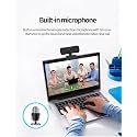 FNX 2K Webcam with Privacy Cover - Noise Reduction, Plug &amp; Play, Inbuilt Mic - for Video Conferencing, Streaming, and Online Meetings &amp; YouTube Web Camera Compatible with PC, Laptop, Desktop