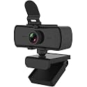 FNX®Webcam 2K HD Streaming Camera with Microphone with Privacy Shutter, for PC Video Conferencing/Calling/Gaming/Laptop/Desktop Mac