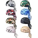 Foaincore 8 Pack Do Rags for Men