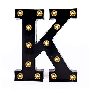 foaky black led marquee letter lights sign 26 alphabet light up marquee letters sign for night light birthday party battery powered christmas lamp home bar decoration k