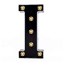 Foaky Black LED Marquee Number Lights Sign Light Up Marquee Number Lights Sign for Night Light Birthday Party Battery Powered Christmas Lamp Home Bar Decoration (0)