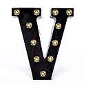 Foaky Black LED Marquee Number Lights Sign Light Up Marquee Number Lights Sign for Night Light Birthday Party Battery Powered Christmas Lamp Home Bar Decoration (0)