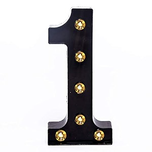foaky black marquee numbers light up numbers lights sign for night light wedding birthday party battery powered christmas lamp home bar decoration