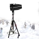 Foam Machine for Parties 1000w High Power, Covers Up to 80m² with 20-30ft Foam Cannon Range, Portable Foam Blower Machine for Kids Adults Outdoor Foam Party, Wedding, Water Park Black