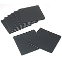 Foam Padding Sheet 1/4" Thick with Adhesive,Adhesive Foam Pad,Closed Cell Foam Sheet Square Rubber Pad Anti-Slip 4" X 4" X 1/4" (8, 4Inch x 4Inch x1/4Inch)