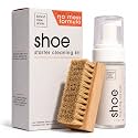 Foaming Sneaker Cleaner Kit, Bottle & Brush Set, 4 oz.