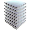 Foamma 2" x 28" x 28" Gel Memory Foam (Chair Cushion Foam for Dining Chairs, Wheelchair Seat Cushion), 7 Pack