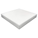 Foamma 2" x 28" x 28" High Density Upholstery Foam Padding for Cushions and Seat Repair, Thick-Custom Pillow, Chair, and Couch Cushion Replacement Foam, Craft Upholstery Supplies