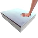 Foamma 3" x 28" x 28" Gel Memory Foam (Chair Cushion Foam for Dining Chairs, Wheelchair Seat Cushion)