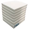 Foamma 5" x 28" x 28" High Density Upholstery Foam Padding for Cushions and Seat Repair, Thick-Custom Pillow, Chair, and Couch Cushion Replacement Foam, Craft Upholstery Supplies, 7 Pack