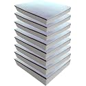 Foamma (8-Pack 2" x 18" x 18" - Gel Memory Foam (High Density Base, Used for Chair Cushion Replacement, Dining Chairs, Wheelchair Seat Replacement)