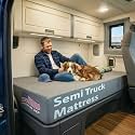 FoammaUSA 8" x 24" x 78" Semi Truck Plush Foam Mattress with Washable Water-Resistant Protective Cover, Comfortable and Durable, CertiPUR-US Certified, Made in USA