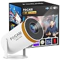 FOCASI Projector for Home HY300 PRO Portable HD Android WiFi Bluetooth Wireless Projectors for Mobile and Home Theatre