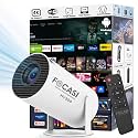 FOCASI Projector for Home Mini Portable HD 4K Android WiFi Wireless Connectivity with Mobile for Home Theatre Cinema Indoor Entertainment (HY300)