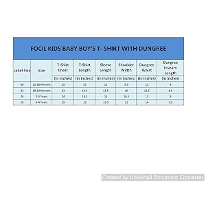 FOCIL Baby Boys and Baby Girls Half