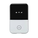 Focket Portable WiFi Hotspot, Battery Powered 150 Mbps Mobile Hotspot Device, Travel Router with HSPA LTE SIM Card for Desktops Laptops Tablets Cell Phones